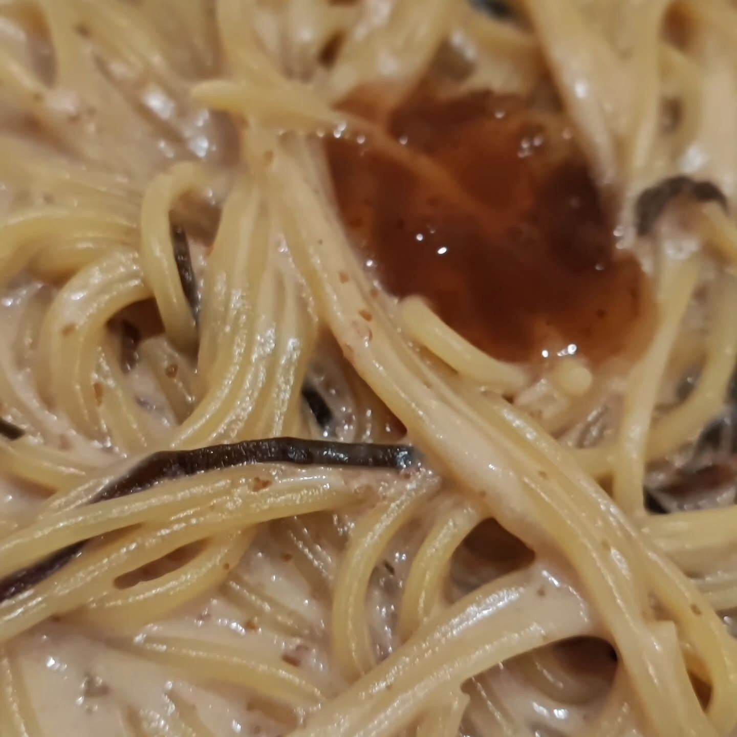 🌿🍝「梅と豚のクリームパスタ」って聞くと、なんだか斬新で豪華